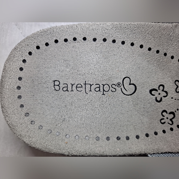 Baretraps JARA Open-Toe Slide Sandals Women's 7M Gray Adj. Hook & Loop Straps - Picture 11 of 14